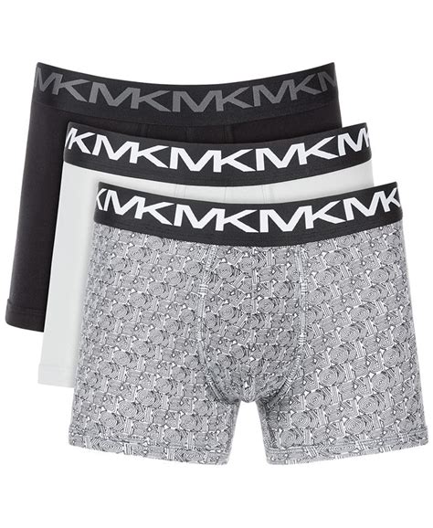 Michael Kors Men`s Performance Cotton Trunks 3 Pack